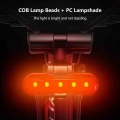USB Rechargeable headlight Tail lamp Bicycle Light LED Bike Tail Light Powerful Bicycle Rear Lights bike Lamp BIKE Accessories|B