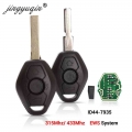 Jingyuqin Ews Sytem Car Remote Key For Bmw E38 E39 E46 X3 X5 Z3 Z4 1/3/5/7 Series 315/433mhz Id44 Chip Keyless Entry Transmitter