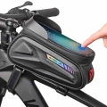 WHeeL UP 2021 New Bicycle Bag Front Top Tube Cycling Bag 7.0 In Waterproof Phone Case Touchscreen Bag MTB Pack Bike Accessories|