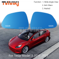 TVYVIKJ Real 1000R 1 pair Side rearview mirror blue glass lens For Tesla Model 3 2017 2020 2021 Wide View anti glare Model3|Mir