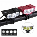 8000 Lumens Bicycle Light T6 LED Cycling Light Front Bike Lamp 4 Mode Torch+ Battery Pack+Charger