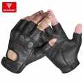 Summer Fingerless Motorcycle Gloves Racing Leather Guantes Moto Verano Luva Motociclista Gant Moto Gloves Tactical Retro 오토바이 장갑