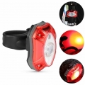 Raypal Rear Mountain Bike Bicycle Light Rechargeable 3W USB WaterProof Taillight Cycling MTB Safety Warning Bicycle Light Lamp|B