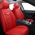 Leather Car Seat Cover For Volkswagen Polo 9n Polo Sedan 6r Touareg Passat B3 Golf 7 Caddy Tiguan Seat Covers Auto Accessories -