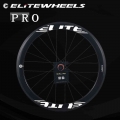 ELITEWHEELS PRO 700c Road Carbon Wheels R10 Ceramic Bearing Or Normal Hub 20 24H Tubular Clincher Tubeless For Cycling Wheelset|