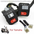 Motorcycle Switches Motorbike Horn Button Turn Signal Electric Fog Light Start Handlebar Controller Switch Left Right For Yamaha
