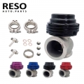 RESO Universal 38mm Turbo External Wastegate MVS With Logo V Band Flange Springs Waste Gate For Supercharge Turbo Manifold|Turb