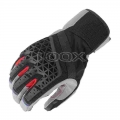 Black/gray Men's Motorcycle Mesh Riding Textile Gloves Genuine Leather Motorbike Racing Glove All Sizes M-xxl - Gloves - Off