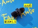 male M16 P1.5 M16*1.5 M16 x 1.5 to 6an an6 an 6 male adaptor adapter Fitting|adapter fitting|an fittingsfitting an - Officematic