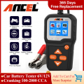 Ancel Ba301 12v Motorcycle Car Battery Tester 2000cca Cranking Charging Battery Load Tester Analyser Circuit Automotive Tools -