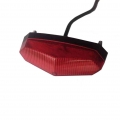 Electric Bike Rear Light/tail Light Led Safety Warning Rear Lamp For Scooter Ebike Warning Taillights 24-60v - Electric Bicycle