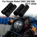 Motorcycle Accessories Front Fork Boot Shock Absorber Tube Slider Cover Gaiters Portector For Honda Rebel CMX 300 500 2017 2020|