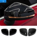 Black Side Mirror Cap Covers For Audi A3 S3 8v Rs3 2013 2014 2015 2016 2018 2017 2019 Replace (glossy Pearl Black) - Mirror &