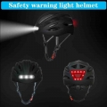 LED Lamp Cycling Bicycle Helmet Smart Men Women kids Bike LED Light Cap w/ Headlight Taillight for Scooter motorcycle Cycling|Bi