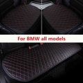 Universal PU Leather Car Seat Covers For BMW 3 5 7 Series E30 E46 E90 E91 E92 E93 E60 F10 F11 G30 E38 E65 F01 M F31 car interior