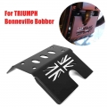 For Triumph Bonneville Bobber Engin Eprotection Cover Chassis Under Guard Skid Plate Black Motorcycle Engine Protection Cover -