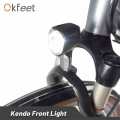 Okfeet Spaninga Headlight Electrical Bike Waterproof 36V 48V HL2800 Kendo Front Light Headlight for Ebike Conversion Kit|Electri