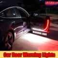 Car Door Opening Warning Safety Led Lights Strobe Signal Lamp Strip Waterproof 12v Auto Decorative Atmosphere Ambient Lights - S