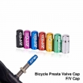 Aluminum Alloy Bicycle Presta Valve Cap Bike Wheel Tire Covered Protector for Road MTB Bike Dust Cover Cycling Accessories|Prote