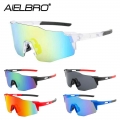 AIELBRO Glasses Cycling Men's Sunglasses Cycling Sunglasses Mounting Glasses UV400 Cycling Eyewear Sunglasses for Men Bicycl