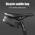 Waterproof Bike Seatpost Bag TPU Tail Pouch Rear Pack Cycling Saddle Pannier Bike Bag Dustproof Bicycle Saddle Bag Accessories|B