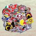 40pcs/set Car Stickers Motorcycle Decal Motorcycle Side Car Body Decoration Scratches Motorbike Helmet Trunk Waterproof Sticker