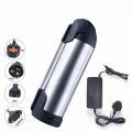 Li ion Lithium Electric Bike Kettle Battery 36V 48V 10Ah Water Bottle Rechargeable Bicycle Battery Pack for Mid / Hub Motor Kit|