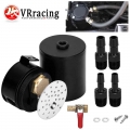 Vr - New 3/8" Npt Inlet Outlet 2-port Compact Baffled Oil Catch Can Tank Vr-tk91 - Fuel Tanks - ebikpro.com