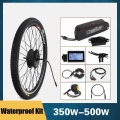 Motor Wheel 500W Electric Bicycle Kit 48V ebike Conversion Kit 36V Ebike Kit MXUS Hub Motor Hailong Battery Waterproof Julet|Ele