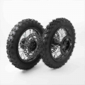 Rear 10 inch black steel wheel 2.50 10 tire 28 spoke rim disc brake wheel suitable for CRF50 off road motorcycle|Rims| - Offic