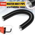 42mm 2m Car Heater Ducting Pipe 82-150cm Air Parking Heater Hose Tube Air Diesel Heater Aluminum Foil - Heater Parts - Officemat