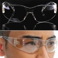 Clear Vented Safety Goggles Eye Protection Protective Anti Fog Dust Glasses Motorcycle Cycling Eyewear Lab Work Eyeglasses - Cyc
