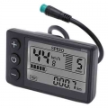 E-bike Lcd Display Meter Electric Bicycle S866 Lcd Display Meter 24v 36v 48v Control Panel With Sm/ Waterproof Plug E-bike Parts