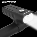 High Capacity Bicycle Light 1000 Lume Bike Light Built in Battery USB Rechargeable Accessories Metal Front Cycling Flashlight