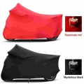 Universal Motorcycle Covers Uv Protector Cover Indoor Outdoor 2 Colors Bike Motor Scooter Dustproof Cover Elastic Fabric M-4xl -