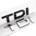 Car 3D Stickers Trunk Side Emblem Badge Decal For Audi A4 A6 A5 A7 A3 Q3 Q5 Q7 Q2 TDI POWER LOGO auto accessories