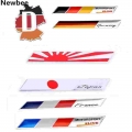 Newbee 3d Aluminum Car Styling Flag Sticker American Italy Russia France Germany England Uk Usa Badge Emblem Motorcycle Decal -