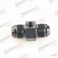 New Aluminum AN 8 To AN8 Male Fuel Pressure Gauge Fitting Adapter 1/8" NPT Black|Fuel Supply & Treatment| - Officemat