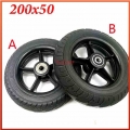 8 Inch Wheel Scooter Solid Tyres 200x50 Electric Wheel Hub Non pneumatic Tires for Electric Scooter for Kugoo S1 S2 S3 C3|Tyres|