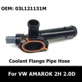 Automotive Coolant Thermostat with Temperature Sensor Thermostat Water Connection for AMAROK 2H 2.0D 2010 03L121131M| | - Offi