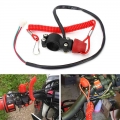 Motorcycle Kill Stop Switch & Safety Tether Cord For 7/8 Inch Handlebar Scooter Atv Quad Pit Dirt Bike Utv Etc Moto Accessor