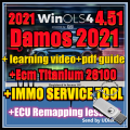 Newest Winols 4.51 With Plugins Auto Ecu Chip Tuning Software Vmware+ecm Titaniu+immo Too+ Ecu Remapping Lessons - Diagnostic To