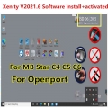 Xentry 2021.6 For Mb Star C4 / C5 / C6 Scn Coding For Xentry V2021.06 Openport Software Remote Register Activated Full Software