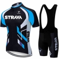 2021 Pro Team STRAVA Cycling Set Bike Jersey Sets Cycling Suit Bicycle Clothing Maillot Ropa Ciclismo MTB Kit Sportswear|Cycling