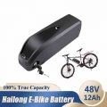 LiitoKala 48V 12Ah Hailong Cells E bike Lithium Battery For Bafang USB Port Powerful Battery Electric Bicycle Conversions|Electr