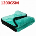 1200GSM Car Detailing Car Wash Microfiber Towel Car Cleaning Drying Auto Washing Cloth Micro Fiber Rag Car Accessories|Sponges,