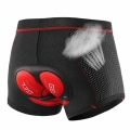 NEWBOLER Breathable Cycling Shorts Cycling Underwear 5D Gel Pad Shockproof Bicycle Underpant MTB Road Bike Underwear Man Shorts|