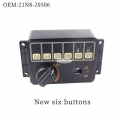 Suitable for Hyundai R130/150/225/215/80 7 Excavator Throttle Knob Controller Switch Assembly OE:21N8 20506 21N820506 The latest