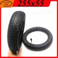 255x55 Inner and Outer Tyre for Children's Tricycle Baby Carriage Parts 10 Inch Inflatable Wheel Tire|Tyres| - Officematic