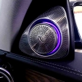 7/64 Colors Car Rotating Tweeter Ambient Light For Mercedes Benz W222 S Class Left Right Door Side Treble Speakers With Led Lamp